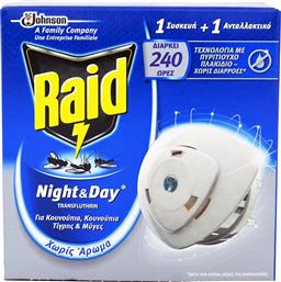 ΕΝΤOΜΟΑΠΩΘΗΤΙΚΟ ΣΕΤ NIGHT & DAY ΜΕ ΑΝΤΑΛΛΑΚΤΙΚΟ 1 ΤΕΜΑΧΙΟ RAID