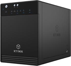 ICY BOX IB-3740-C31 ΘΗΚΗ ΣΚΛΗΡΟΥ ΔΙΣΚΟΥ 4 ΘΕΣΕΩΝ 2,5 ΚΑΙ 3,5 SATA ΣΥΝΔΕΣΗ USB 3.0 RAIDSONIC