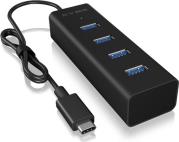 ICY BOX IB-HUB1409-C3 USB 3.0 TYPE-C TO 4-PORT USB 3.0 HUB RAIDSONIC