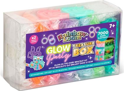 GLOW PARTY-TREASURE BOX (B0349) RAINBOW LOOM