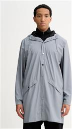 ΑΔΙΑΒΡΟΧΟ ΜΠΟΥΦΑΝ 12020 LONG JACKET W3 ΧΡΩΜΑ: ΓΚΡΙ, 12020 RAINS