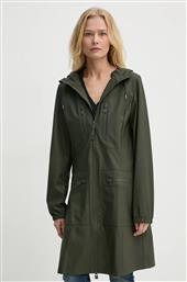 ΑΔΙΑΒΡΟΧΟ ΜΠΟΥΦΑΝ CARGO CURVE JACKET W3 ΧΡΩΜΑ: ΠΡΑΣΙΝΟ, 12050-03 RAINS