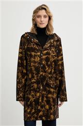 ΜΠΟΥΦΑΝ 12020 LONG JACKET W3 ΧΡΩΜΑ: ΚΑΦΕ, 12020 RAINS