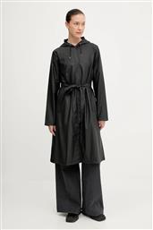 ΜΠΟΥΦΑΝ 12040 A-LINE LONGER W JACKET ΧΡΩΜΑ: ΜΑΥΡΟ, 12040 RAINS