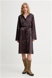 ΜΠΟΥΦΑΝ 12040 A-LINE LONGER W JACKET ΧΡΩΜΑ: ΜΟΒ, 12040 RAINS
