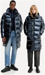 ΜΠΟΥΦΑΝ 15130 ALTA LONGER PUFFER JACKET ΧΡΩΜΑ: ΝΑΥΤΙΚΟ ΜΠΛΕ, 15130 RAINS