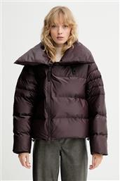 ΜΠΟΥΦΑΝ 17230 ALTA VISION SHORT PUFFER JACKET ΧΡΩΜΑ: ΚΑΦΕ, 17230 RAINS