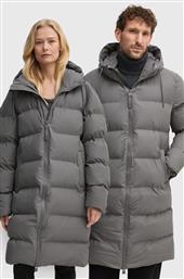 ΜΠΟΥΦΑΝ ALTA LONGER PUFFER JACKET W3T4 ΧΡΩΜΑ: ΓΚΡΙ, 15130-13 RAINS