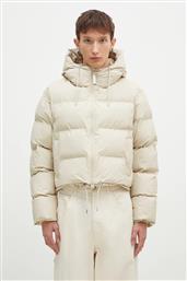 ΜΠΟΥΦΑΝ ALTA SHORT PUFFER JACKET W3T3 ΧΡΩΜΑ: ΜΠΕΖ, 15150.26 RAINS
