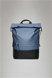 UNISEX BACKPACK ''TRAIL ROLLTOP'' - RNSAW2414320 ΜΠΛΕ RAINS