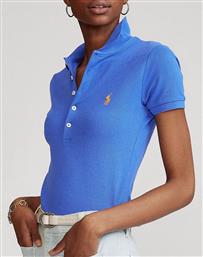 JULIE POLO-SLIM-SHORT SLEEVE-POLO SHIRT RALPH LAUREN