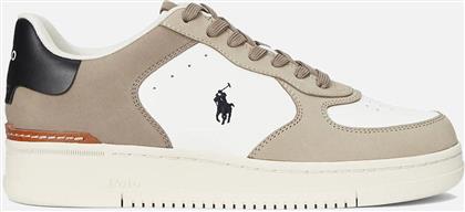 NUBUCK/LEATHER-MASTERS CRT-SK-LTL RALPH LAUREN