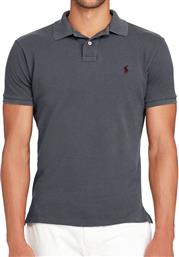 POLO T-SHIRT LOGO ΓΚΡΙ (XXL) RALPH LAUREN