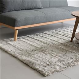 ΧΑΛΙ ΓΟΥΝΙΝΟ (120X170) FLUFFY TAUPE RAVELIA