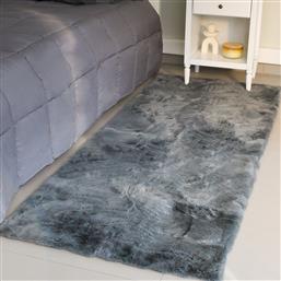 ΓΟΥΝΙΝΑ ΧΑΛΙΑ ΚΡΕΒΑΤΟΚΑΜΑΡΑΣ (ΣΕΤ 3ΤΜΧ) FLUFFY DARK GREY RAVELIA