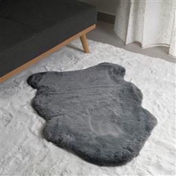 ΠΑΤΑΚΙ ΓΟΥΝΙΝΟ (60X90) FLUFFY DARK GREY ANIMAL SHAPE RAVELIA