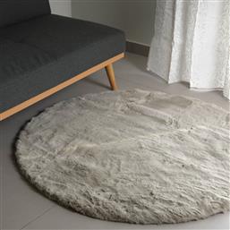 ΣΤΡΟΓΓΥΛΟ XΑΛΙ ΓΟΥΝΙΝΟ (Φ100) FLUFFY TAUPE RAVELIA