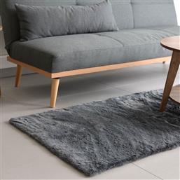 XΑΛΙ ΔΙΑΔΡΟΜΟΥ ΓΟΥΝΙΝΟ (80X200) FLUFFY DARK GREY RAVELIA