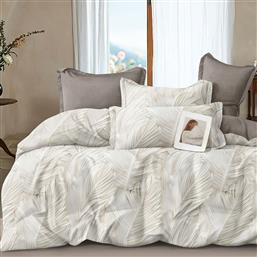 ΠΑΠΛΩΜΑΤΟΘΗΚΗ ΥΠΕΡΔΙΠΛΗ (ΣΕΤ 230X250) 2 ΟΨΕΩΝ SATEEN FREYA RAVELIA