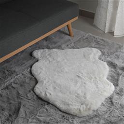 ΠΑΤΑΚΙ ΓΟΥΝΙΝΟ (60X90) FLUFFY CREAM ANIMAL SHAPE RAVELIA