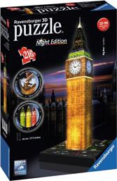 3D NIGHT ED 216 ΤΜΧ. BIG BEN 12588 ΠΑΖΛ RAVENSBURGER