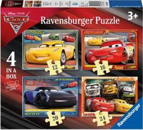 CARS 4 ΣΕ 1 72 ΚΟΜΜΑΤΙΑ RAVENSBURGER