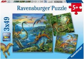 ΔΕΙΝΟΣΑΥΡΟΙ (3Χ49) 147 ΚΟΜΜΑΤΙΑ RAVENSBURGER από το PLUS4U