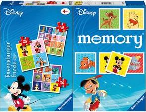 MEMORY - 3 ΠΑΖΛ DISNEY 25-36-49 110ΤΜΧ RAVENSBURGER