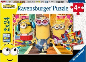 MINIONS (2Χ24) 44 ΚΟΜΜΑΤΙΑ RAVENSBURGER από το PLUS4U