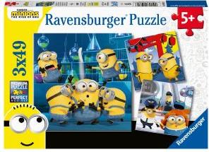 MINIONS (3Χ49) 147 ΚΟΜΜΑΤΙΑ RAVENSBURGER από το PLUS4U