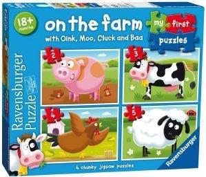 ON THE FARM (2-3-4-5) 14 ΚΟΜΜΑΤΙΑ RAVENSBURGER από το PLUS4U