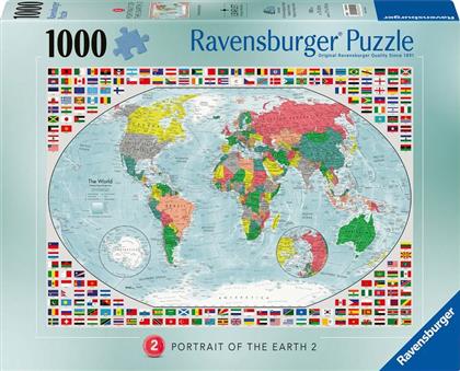 ΠΑΓΚΟΣΜΙΟΣ ΧΑΡΤΗΣ 1000 ΚΟΜΜΑΤΙΑ RAVENSBURGER
