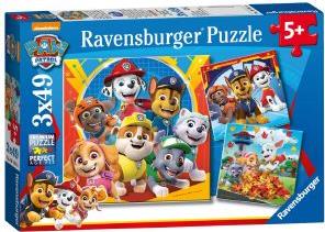 PAW PATROL (3Χ49) 147 ΚΟΜΜΑΤΙΑ RAVENSBURGER από το PLUS4U