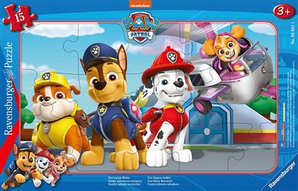 PAW PATROL ΠΑΖΛ ΚΑΡΤΕΛΑ 15ΤΜΧ RAVENSBURGER