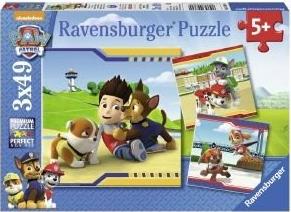 PAW PATROL ΣΕ ΔΡΑΣΗ (3Χ49) 147 ΚΟΜΜΑΤΙΑ RAVENSBURGER από το PLUS4U