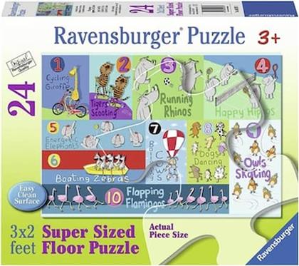 ΠΑΙΔΙΚΟ ΠΑΖΛ ΔΑΠΕΔΟΥ ZΩΑΚΙΑ 05397 (24 ΚΟΜΜΑΤΙΑ) RAVENSBURGER