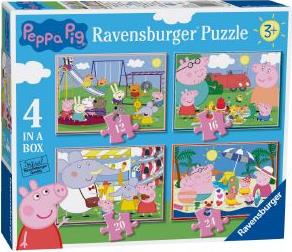 ΠΕΠΠΑ ΤΟ ΓΟΥΡΟΥΝΑΚΙ 4 ΣΕ 1 72 ΚΟΜΜΑΤΙΑ RAVENSBURGER