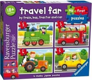 TRAVEL FAR (2-3-4-5) 14 ΚΟΜΜΑΤΙΑ RAVENSBURGER από το PLUS4U