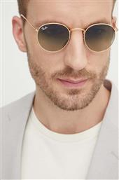 ΓΥΑΛΙΑ ΗΛΙΟΥ ROUND METAL ΧΡΩΜΑ: ΧΡΥΣΑΦΙ, 0RB3447 RAYBAN