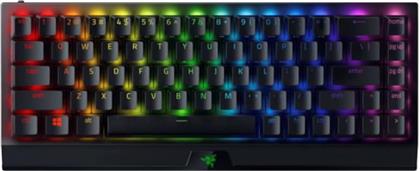 BLACKWIDOW V3 MINI ΑΣΥΡΜΑΤΟ GAMING ΜΗΧΑΝΙΚΟ ΠΛΗΚΤΡΟΛΟΓΙΟ 65% ΜΕ YELLOW ΔΙΑΚΟΠΤΕΣ ΚΑΙ RGB ΜΑΥΡΟ (US) RAZER