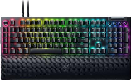 BLACKWIDOW V4 PRO ΕΝΣΥΡΜΑΤΟ ΜΗΧΑΝΙΚΟ GAMING ΠΛΗΚΤΡΟΛΟΓΙΟ ΜΕ YELLOW ΔΙΑΚΟΠΤΕΣ ΚΑΙ RGB ΜΑΥΡΟ (US) RAZER