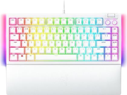 BLACKWIDOW V4 TENKEYLESS ΟΠΤΙΚΟ GAMING ΕΝΣΥΡΜΑΤΟ ΠΛΗΚΤΡΟΛΟΓΙΟ RGB ΛΕΥΚΟ (US) RAZER από το PUBLIC