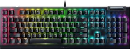 BLACKWIDOW V4 X GAMING ΜΗΧΑΝΙΚΟ ΠΛΗΚΤΡΟΛΟΓΙΟ ΜΕ GREEN ΔΙΑΚΟΠΤΕΣ ΚΑΙ RGB ΦΩΤΙΣΜΟ (US) RAZER