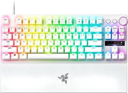 HUNTSMAN V3 PRO TENKEYLESS ΟΠΤΙΚΟ GAMING ΕΝΣΥΡΜΑΤΟ ΠΛΗΚΤΡΟΛΟΓΙΟ RGB ΛΕΥΚΟ (US) RAZER από το PUBLIC