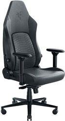 ISKUR V2 FABRIC - DARK GREY - GAMING CHAIR - LUMBAR SUPPORT - MEMORY FOAM HEAD CUSHION RAZER