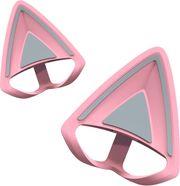 KITTY EARS V2 QUARTZ PINK - CLIP-ON KITTY EARS FOR HEADSETS - UNIVERSAL FIT RAZER