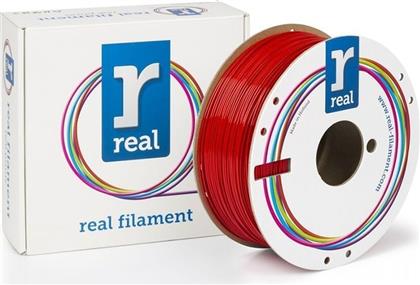 ΝΗΜΑ 3D ΕΚΤΥΠΩΤΗ PETG - 1KG 1.75MM - ΚΟΚΚΙΝΟ REAL FILAMENTS