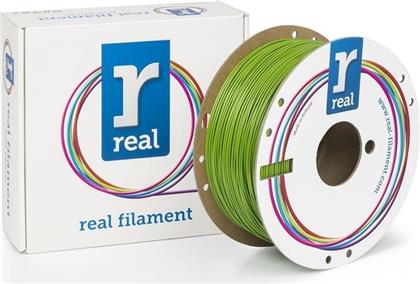 ΝΗΜΑ 3D ΕΚΤΥΠΩΤΗ PETG - 1KG 1.75MM - ΠΡΑΣΙΝΟ REAL FILAMENTS