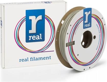 ΝΗΜΑ 3D ΕΚΤΥΠΩΤΗ PLA MATTE - 0.5KG 1.75MM - ΓΚΡΙ REAL FILAMENTS