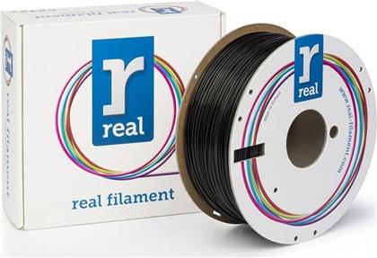 ΝΗΜΑ 3D ΕΚΤΥΠΩΤΗ PLA MATTE - 1KG 1.75MM - ΜΑΥΡΟ REAL FILAMENTS